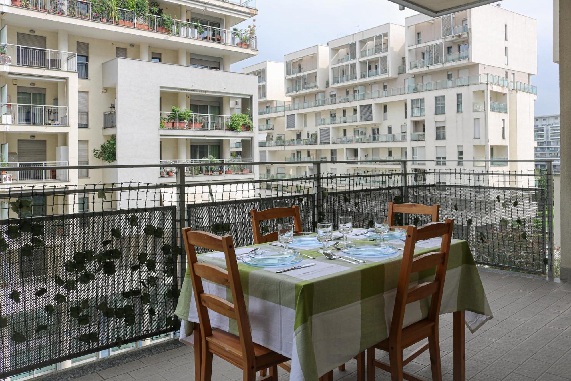 Urban Balcony Hideaway - 3 People Lejlighed Milano Eksteriør billede