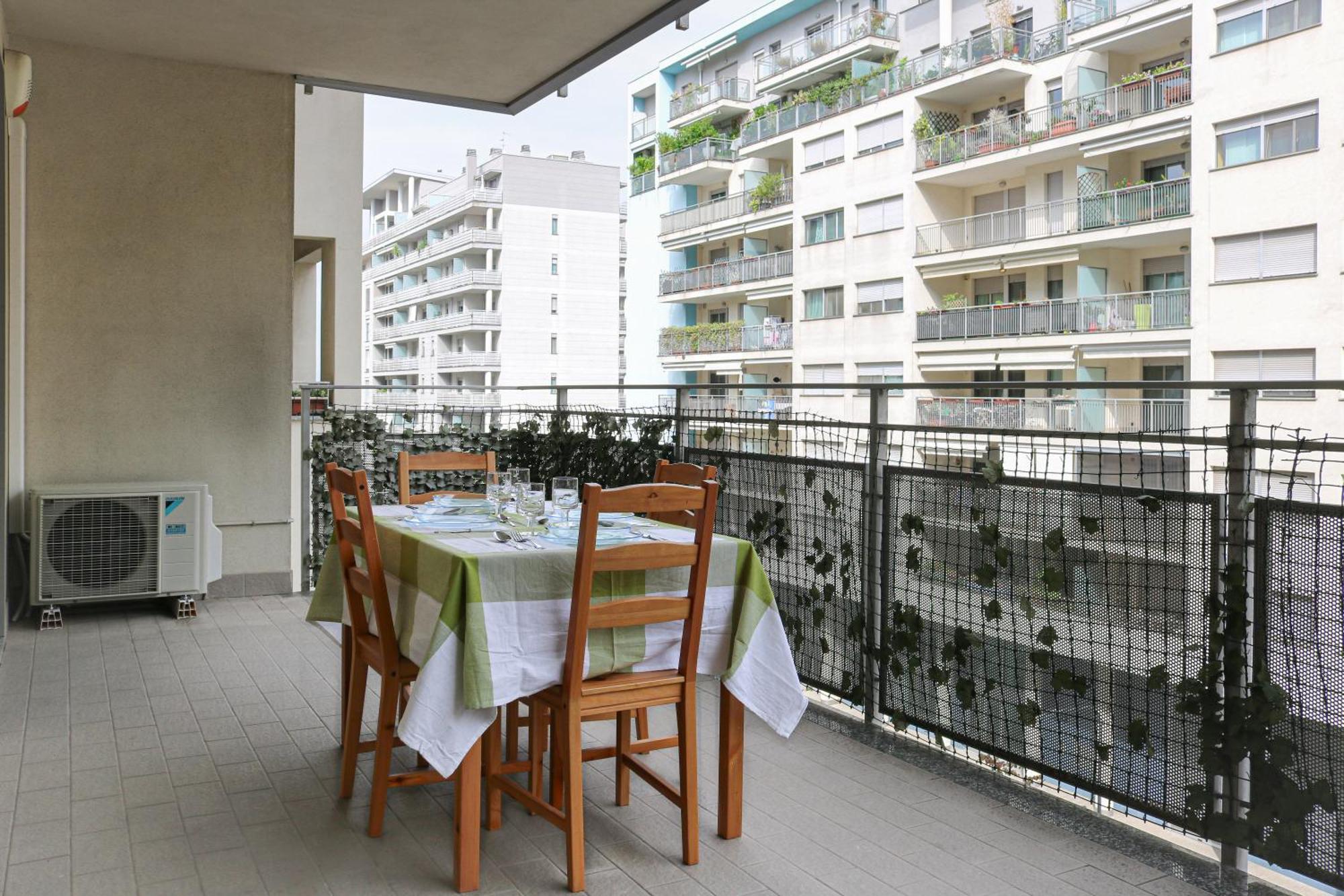 Urban Balcony Hideaway - 3 People Lejlighed Milano Eksteriør billede